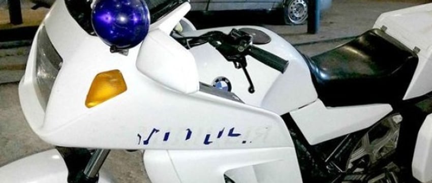 МВД продает милицейский мотоцикл с мигалками. Сколько стоит?