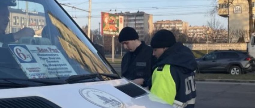 ГАИ проинспектировала в Бресте перевозку пассажиров