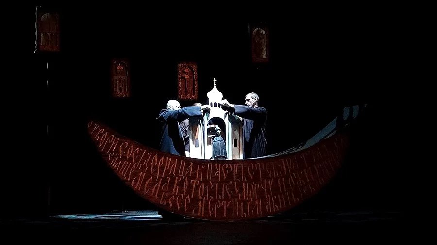 Брестский театр кукол представил спектакль о Ефросинии Полоцкой на фестивале «Победа» в Минске