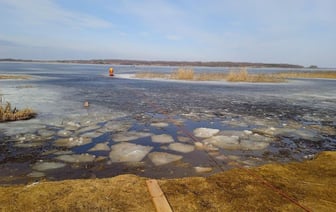 Спасли не всех — на Освейском озере нашли тело утонувшего рыбака