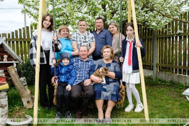 Cупруги из Березы отметили 50-летие совместной жизни. История знакомства