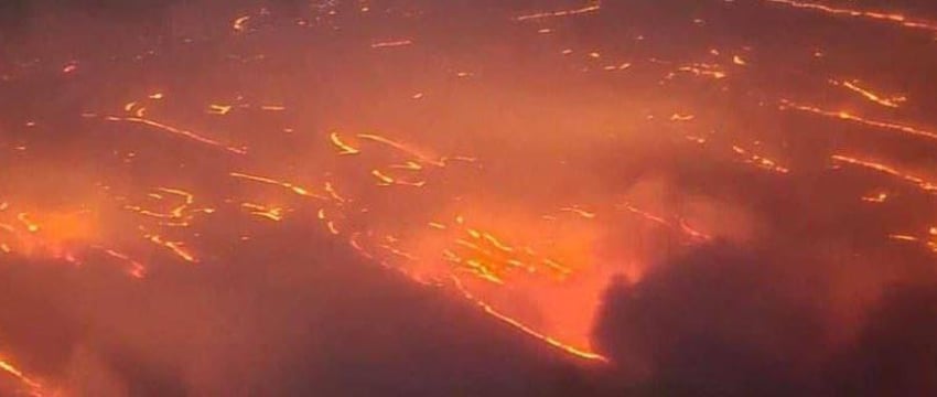 В Техасе ввели чрезвычайное положение из-за бушующих пожаров