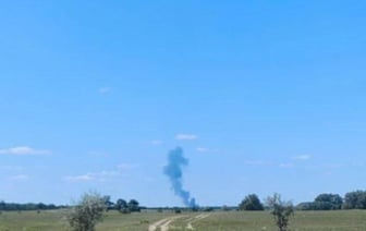 Истребитель Су-34 упал в Волгоградской области