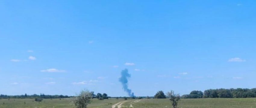 Истребитель Су-34 упал в Волгоградской области