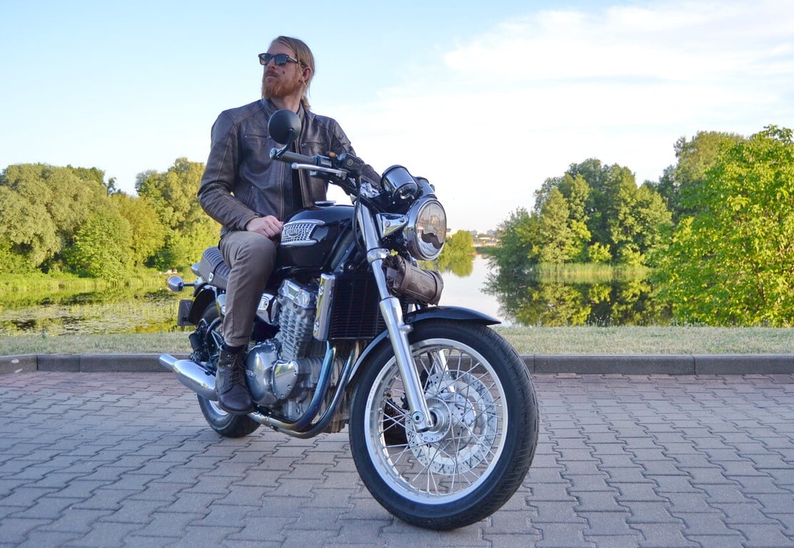 Житель Жабинки случайно приобрёл уникальный Triumph Thunderbird 900