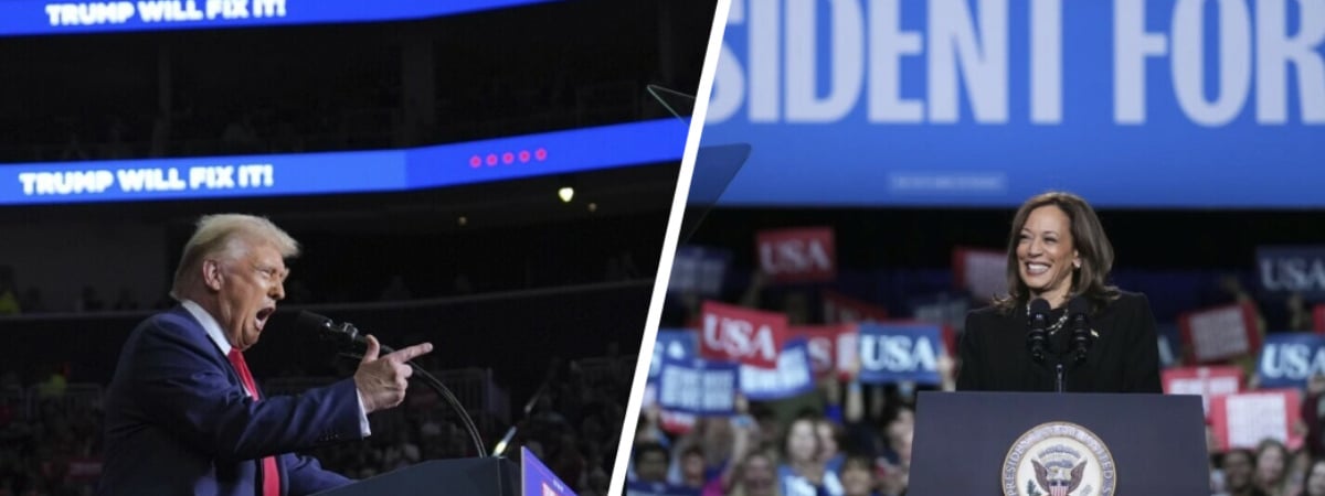 Трамп и Харрис сделали последние заявления накануне дня голосования в США. Когда ждать результатов выборов?