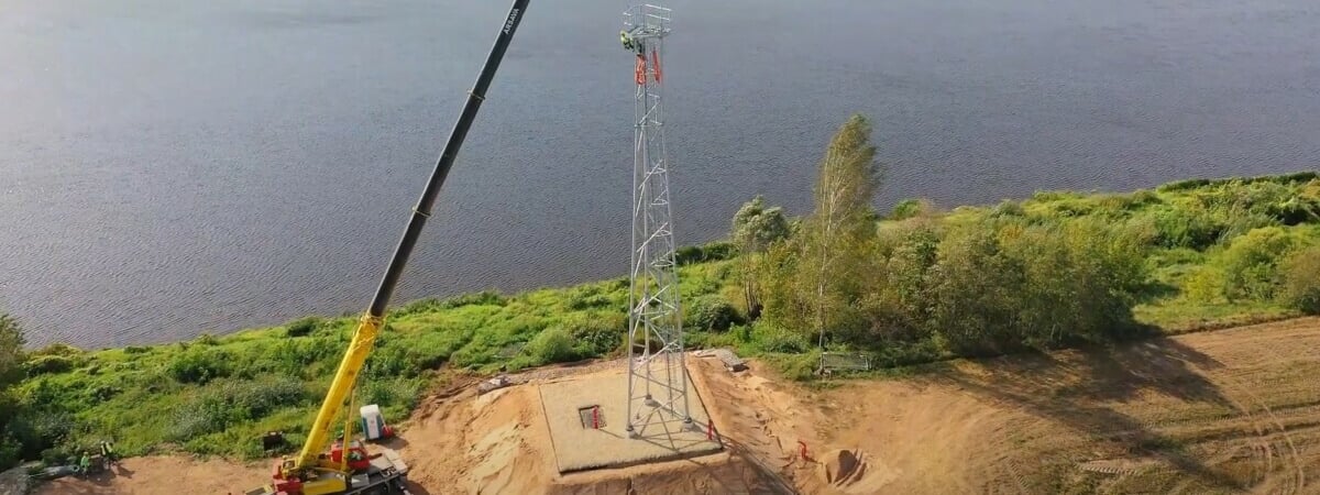 В Латвии решили установить 6 вышек связи на границе с Беларусью — Видео