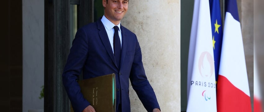 Макрон принял отставку правительства премьер-министра Франции Габриэля Атталя