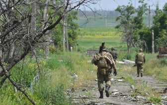 Взятие села Бердычи в Донбассе Российскими войсками