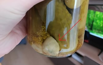 Что делать, если в банке с маринованными огурцами посинел чеснок? Узнали, стоит ли выбросить закатки — Полезно