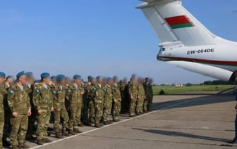 Белорусские военные отправились на учения в Казахстан