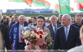 Первой белорусской космонавтке присвоено звание Героя Беларуси