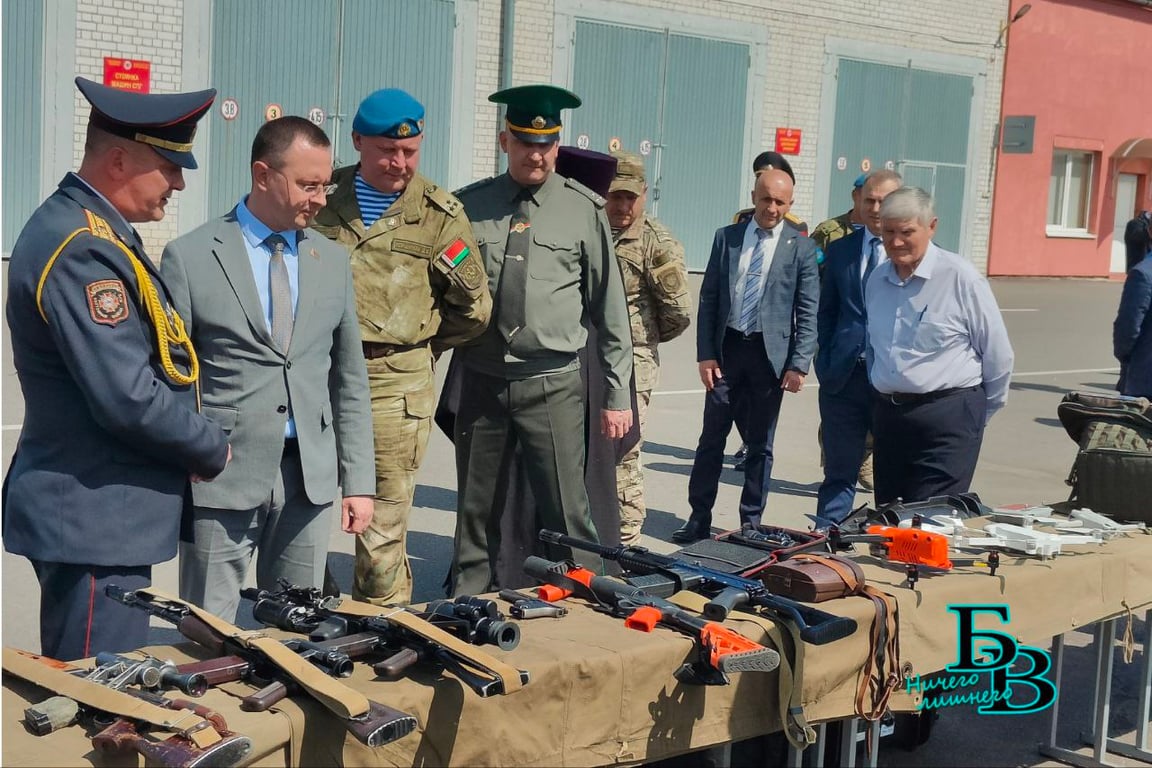 «Шторм» в Бресте. Показательные выступления бойцов отряда специального назначения