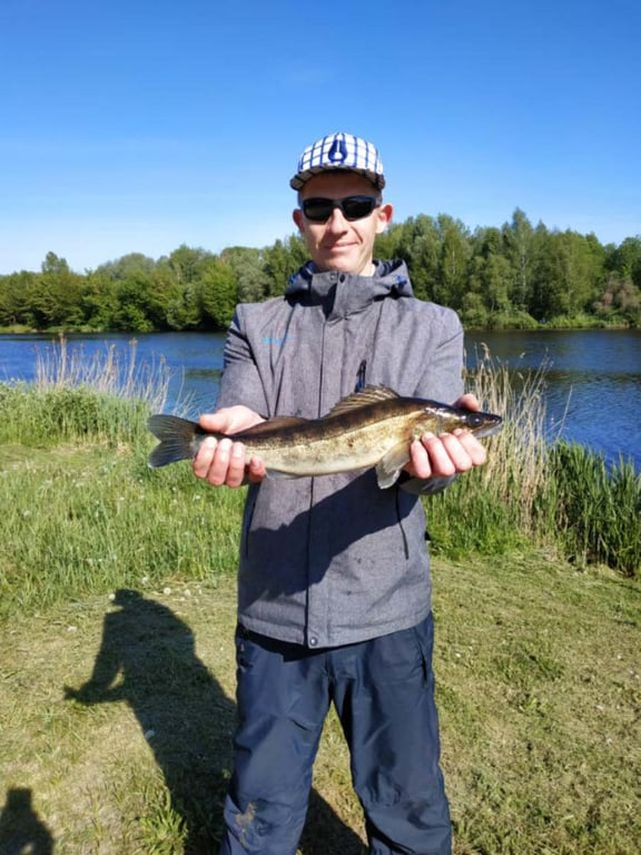 В Кобрине определяли лучшего спиннингиста города – самый младший участник поймал самую большую рыбу