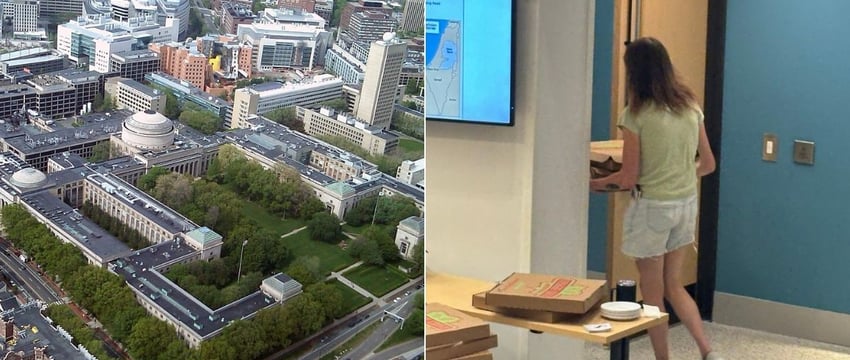 Студенты Массачусетского технологического института сорвали выступление израильского профессора и украли пиццу в знак странного протеста
