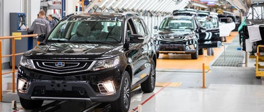 Продажи новых авто растут в Беларуси: в лидерах Geely