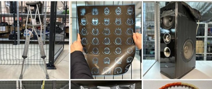 Аэропорт Минска ищет хозяев необычных забытых вещей