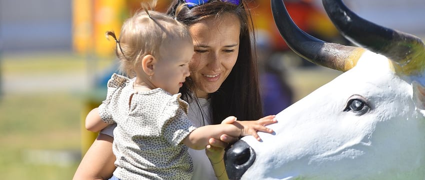 Праздник детства в Гомеле: День защиты детей и Всемирный день молока