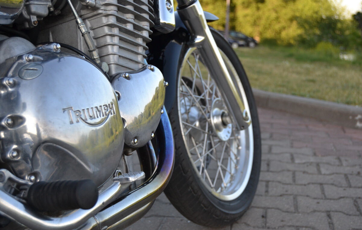 Житель Жабинки случайно приобрёл уникальный Triumph Thunderbird 900