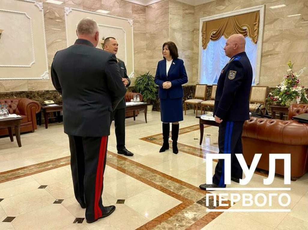 Перед совещанием у Александра Лукашенко, Минск, Дворец Независимости, 11 января 2024 года. Фото: "Пул Первого"