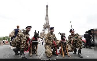 Элитный индийский кинологический отряд K9 усилит безопасность на Олимпийских играх в Париже.