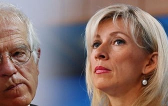 Захарова назвала чудовищным безумием заявление Борреля о России и Украине