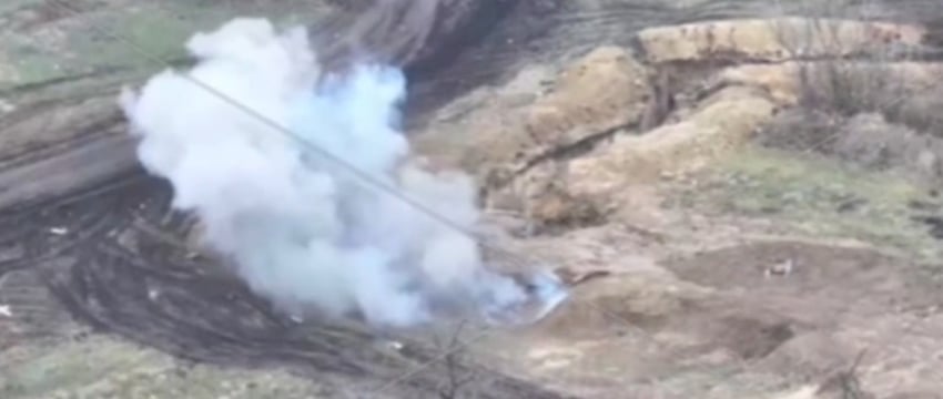 Российские военные заняли село Новый труд в ДНР – видео