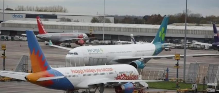 Отмена рейсов из-за загруженности аэропорта Великобритании в связи с отключением электроэнергии