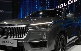 Представление новой «Волги» на выставке в Нижнем Новгороде