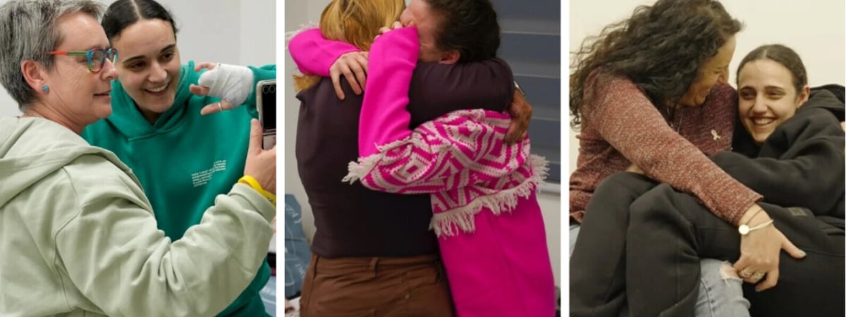 Спустя 471 день плена трёх израильских заложниц ХАМАС обменяли на 90 палестинских заключённых — Видео