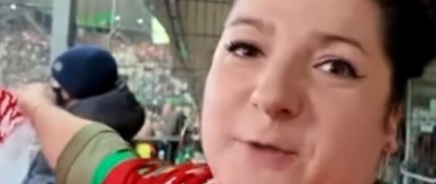 Уроженка Брестчины стала главной звездой футбольного матча в Варшаве
