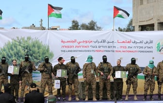 Израиль отложил возвращение более 600 палестинцев из-за «унизительных церемоний» ХАМАСа