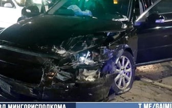 Volkswagen не уступил дорогу Volvo в Минске