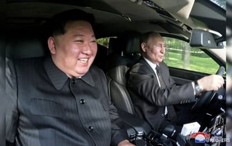 Путин подарил Ким Чен Ыну лимузин, изготовленный из импортных южнокорейских деталей