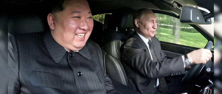 Путин подарил Ким Чен Ыну лимузин, изготовленный из импортных южнокорейских деталей