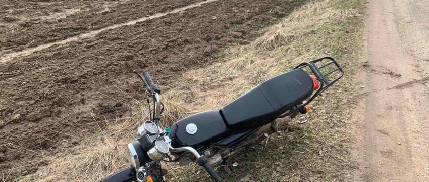 Еще одно ДТП с мотоциклистом, на этот раз в Полоцком районе