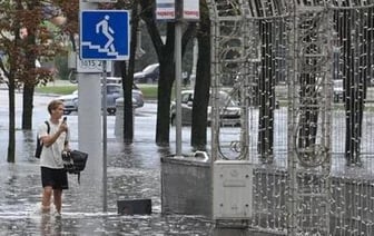В МЧС рассказали о потопе в Минске