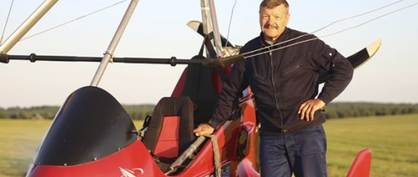«Хотелось попробовать вкус неба». Как житель Брестской области осуществил свою мечту и стал пилотом дельталета