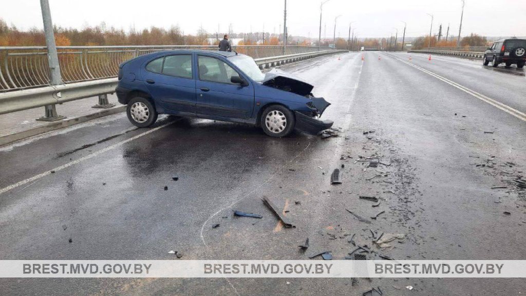 Стало известно, как произошло массовое ДТП на мосту в Кобрине