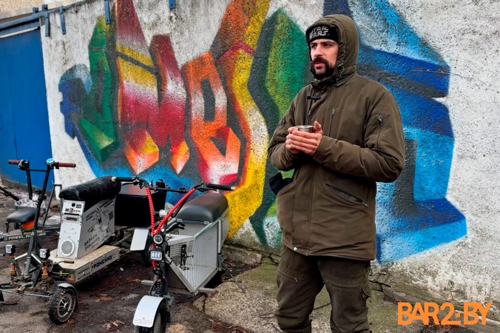 Необычную электротехнику создает житель Барановичей