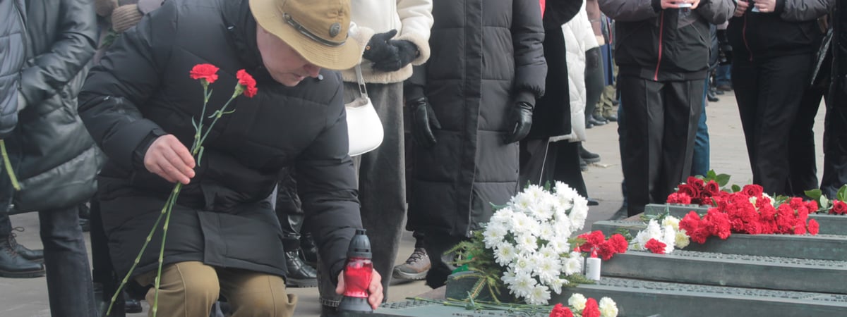 В Гродно прошел митинг-реквием, посвященный 36-летней годовщине вывода советских войск из Афганистана