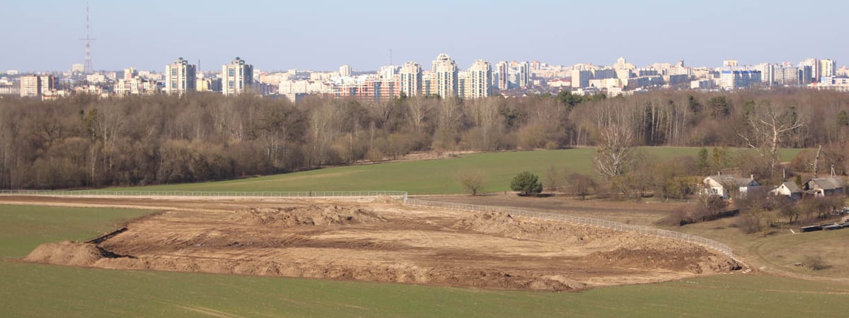Фотофакт. Посмотрите, как начали строить новую больницу в Гродно