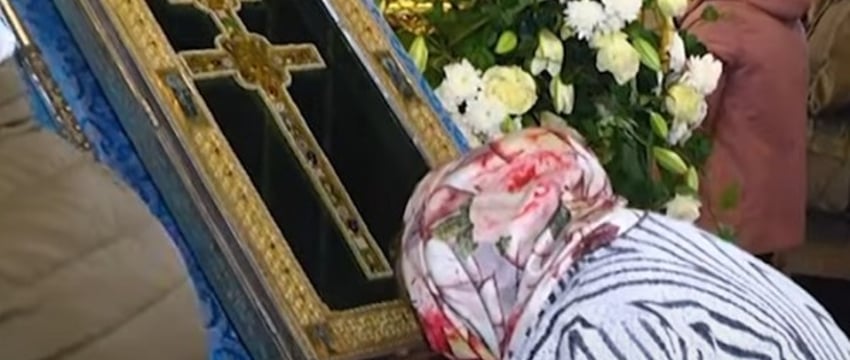 Крест Евфросинии Полоцкой в Бресте — видеорепортаж