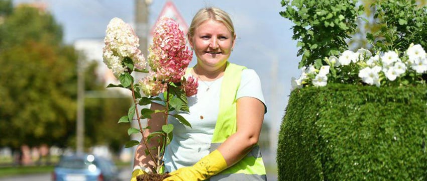 В центре Гомеля установили объемные бокалы