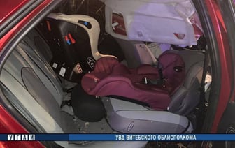 Мама с двумя детьми на «Citroen Xsara» врезалась в лося в Россонском районе