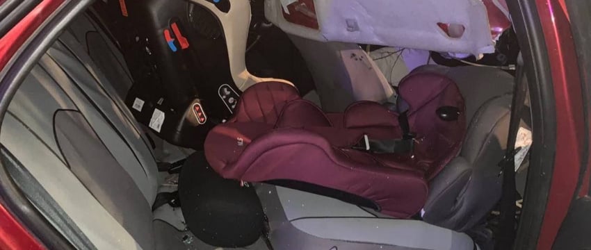 Мама с двумя детьми на «Citroen Xsara» врезалась в лося в Россонском районе