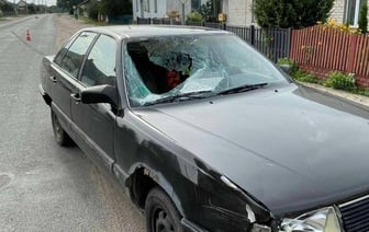 В Дрогичине девочка на велосипеде попала под Audi