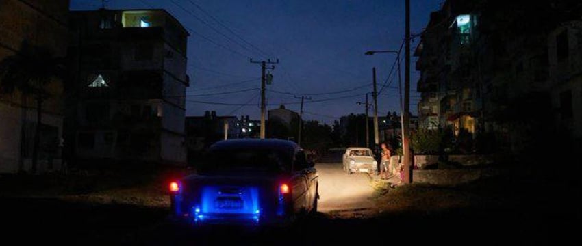 Куба осталась без электричества