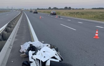 Девушка-мотоциклист разбилась в ДТП