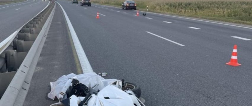 Девушка-мотоциклист разбилась в ДТП